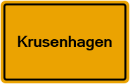 Grundbuchauszug Krusenhagen