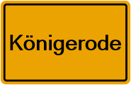 Grundbuchauszug Königerode