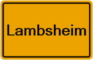Grundbuchauszug Lambsheim