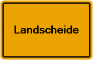 Grundbuchauszug Landscheide