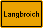 Grundbuchauszug Langbroich