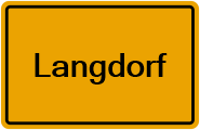 Grundbuchauszug Langdorf