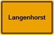 Grundbuchauszug Langenhorst