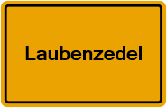 Grundbuchauszug Laubenzedel