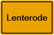 Grundbuchauszug Lenterode