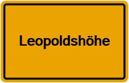 Grundbuchauszug Leopoldshöhe