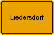 Grundbuchauszug Liedersdorf