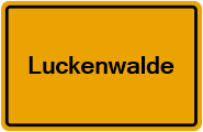 Grundbuchauszug Luckenwalde