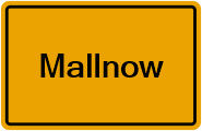 Grundbuchauszug Mallnow