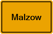 Grundbuchauszug Malzow