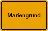 Grundbuchauszug Mariengrund