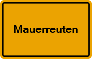 Grundbuchauszug Mauerreuten