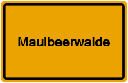 Grundbuchauszug Maulbeerwalde