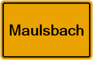 Grundbuchauszug Maulsbach