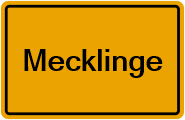 Grundbuchauszug Mecklinge