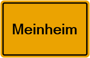 Grundbuchauszug Meinheim