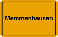 Grundbuchauszug Memmenhausen