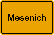 Grundbuchauszug Mesenich