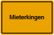 Grundbuchauszug Mieterkingen