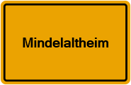 Grundbuchauszug Mindelaltheim