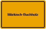 Grundbuchauszug Märkisch-Buchholz