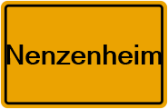 Grundbuchauszug Nenzenheim