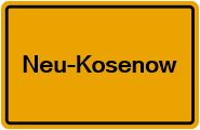 Grundbuchauszug Neu-Kosenow