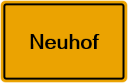 Grundbuchauszug Neuhof