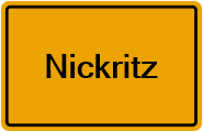 Grundbuchauszug Nickritz