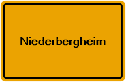 Grundbuchauszug Niederbergheim