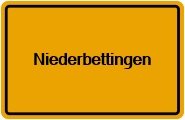 Grundbuchauszug Niederbettingen