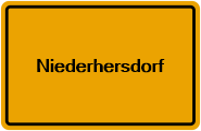 Grundbuchauszug Niederhersdorf