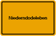 Grundbuchauszug Niederndodeleben