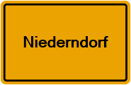 Grundbuchauszug Niederndorf