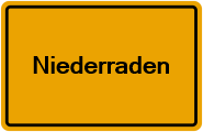 Grundbuchauszug Niederraden