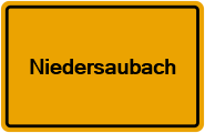 Grundbuchauszug Niedersaubach