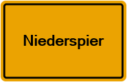 Grundbuchauszug Niederspier