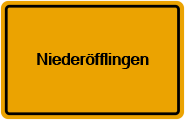 Grundbuchauszug Niederöfflingen