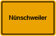 Grundbuchauszug Nünschweiler