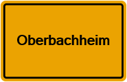 Grundbuchauszug Oberbachheim