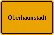 Grundbuchauszug Oberhaunstadt