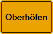 Grundbuchauszug Oberhöfen