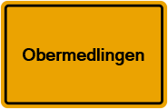Grundbuchauszug Obermedlingen