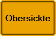 Grundbuchauszug Obersickte
