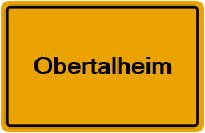 Grundbuchauszug Obertalheim