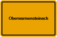 Grundbuchauszug Oberwarmensteinach