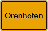 Grundbuchauszug Orenhofen