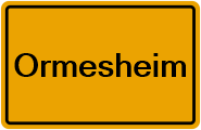 Grundbuchauszug Ormesheim