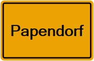 Grundbuchauszug Papendorf