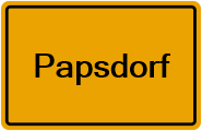Grundbuchauszug Papsdorf